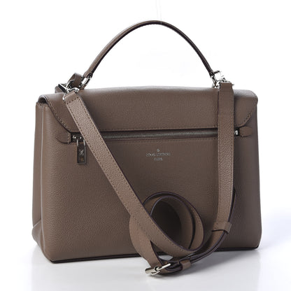 Louis Vuitton Soft Calfskin My Lockme Top Handle Taupe Glace 2 of 9