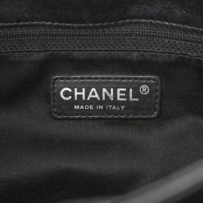 Chanel Sequin Tweed Icons Large Accordion 3 Flap Black 6 of 13