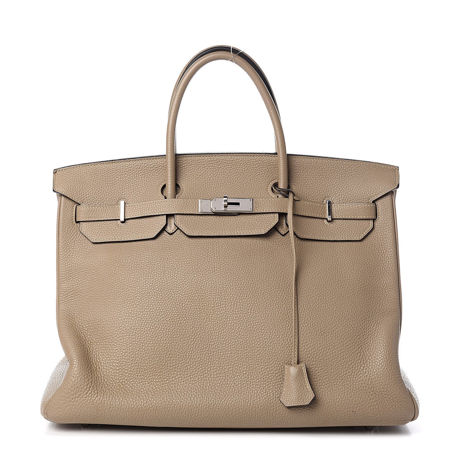 Hermes Togo Birkin 40 Gris Tourterelle 1 of 32