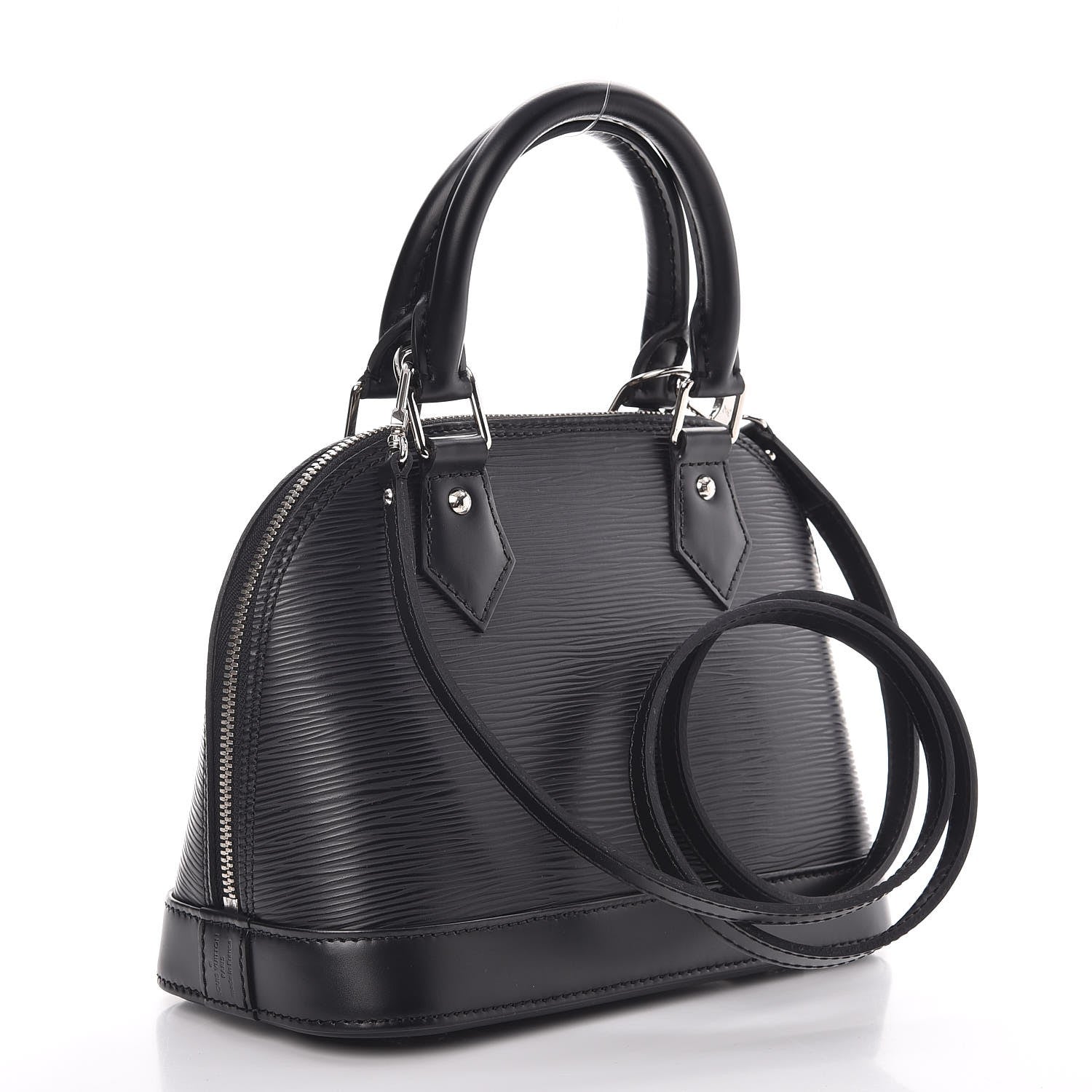 Louis Vuitton Epi Alma BB Black 3 of 7