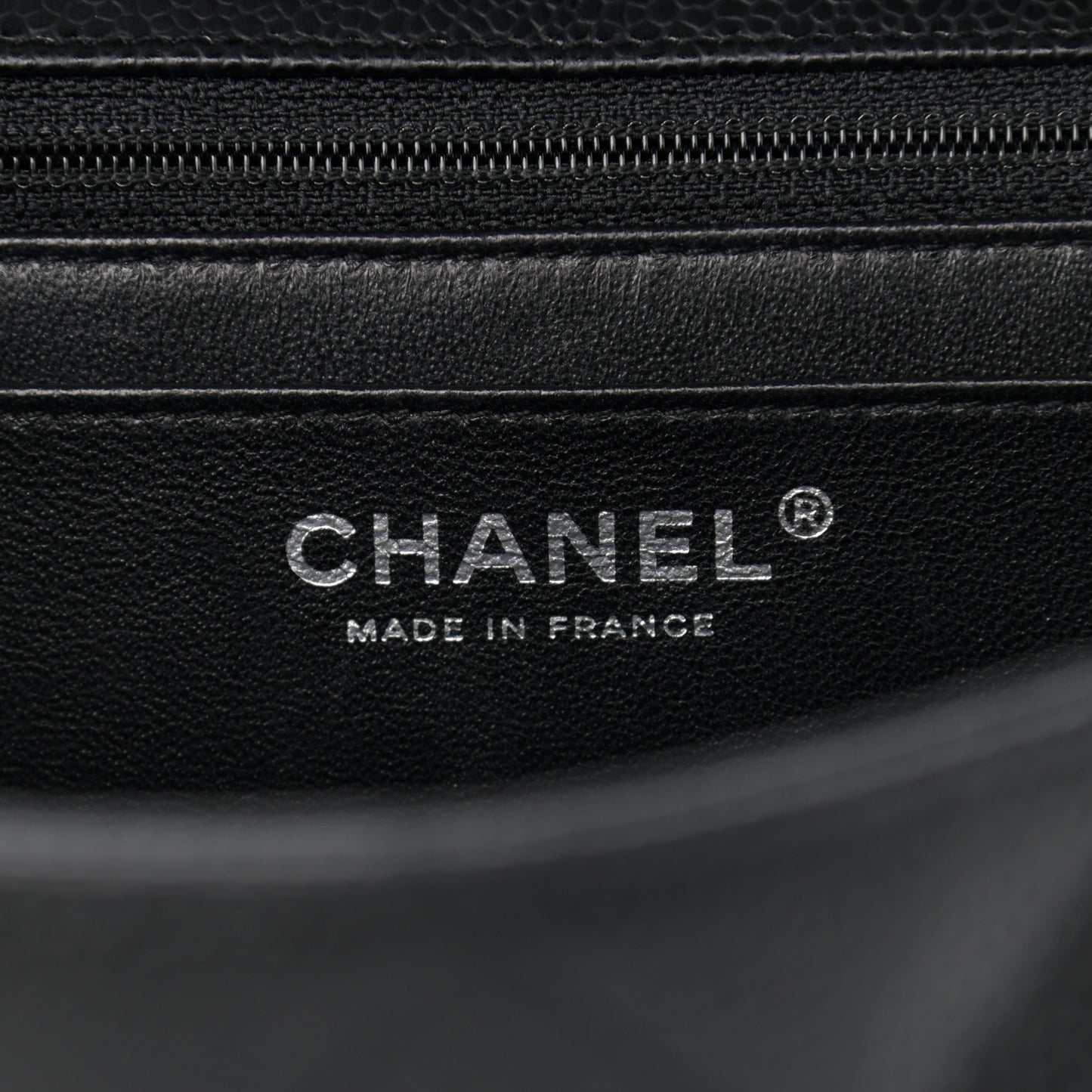 Caviar Quilted Jumbo Single Flap Black