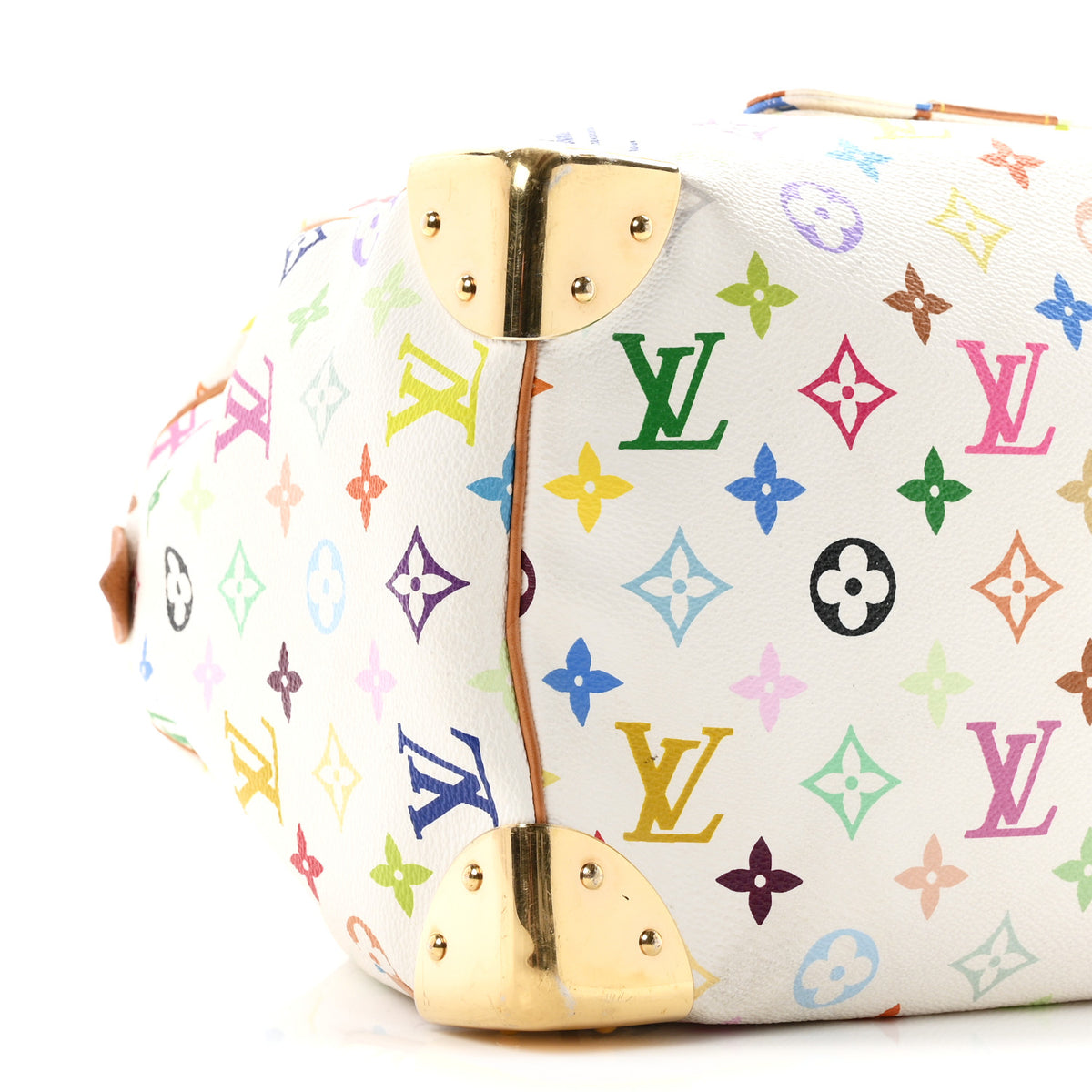 Monogram Multicolor Speedy 30 White