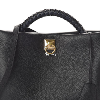 Mulberry Heavy Grain Iris Tote Midnight Black 6 of 8