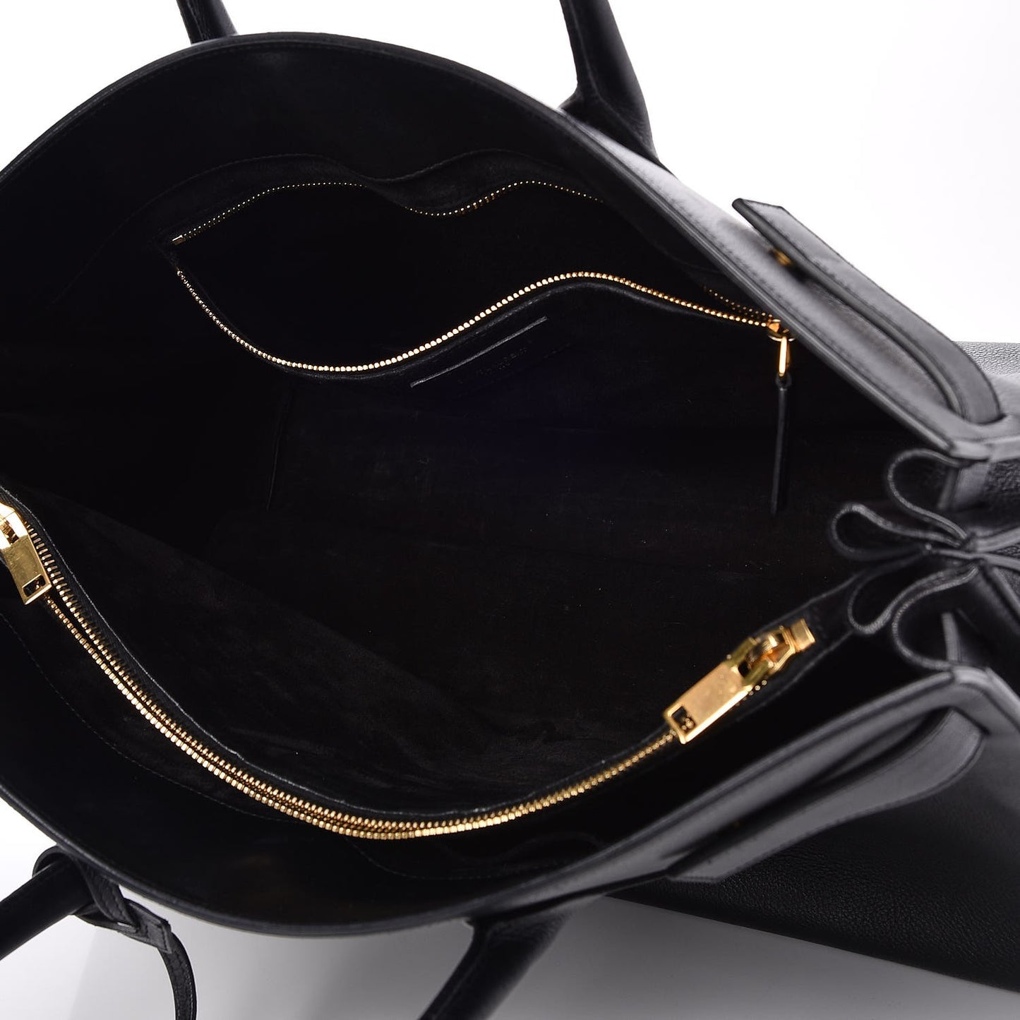 Calfskin Large Sac De Jour Carryall Black