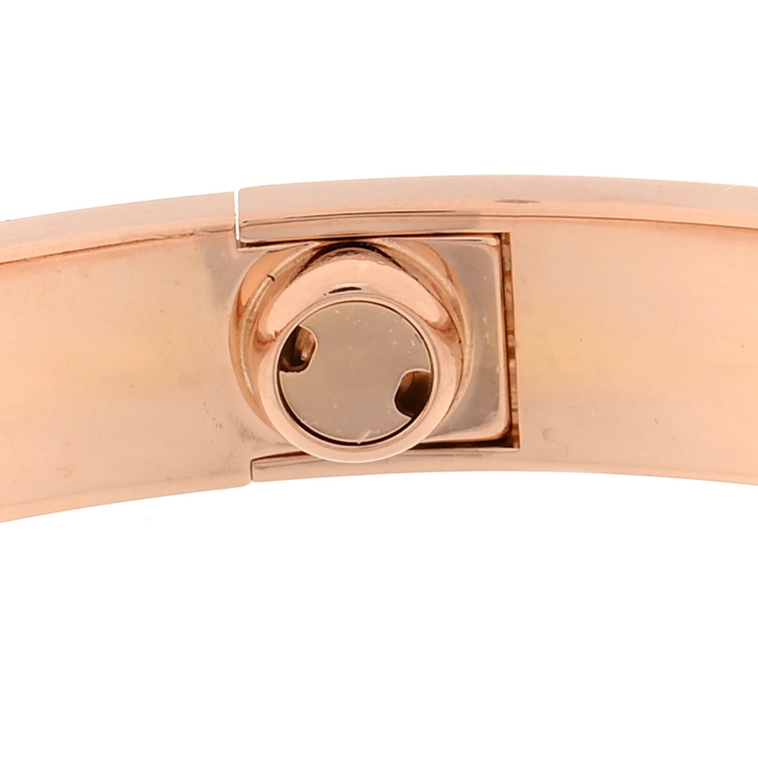 Cartier 18K Pink Gold 4 Diamond LOVE Bracelet 16 6 of 9