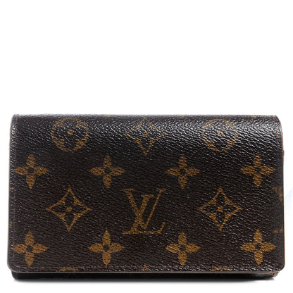 Louis Vuitton Monogram Porte-Monnaie Tresor Wallet 1 of 9