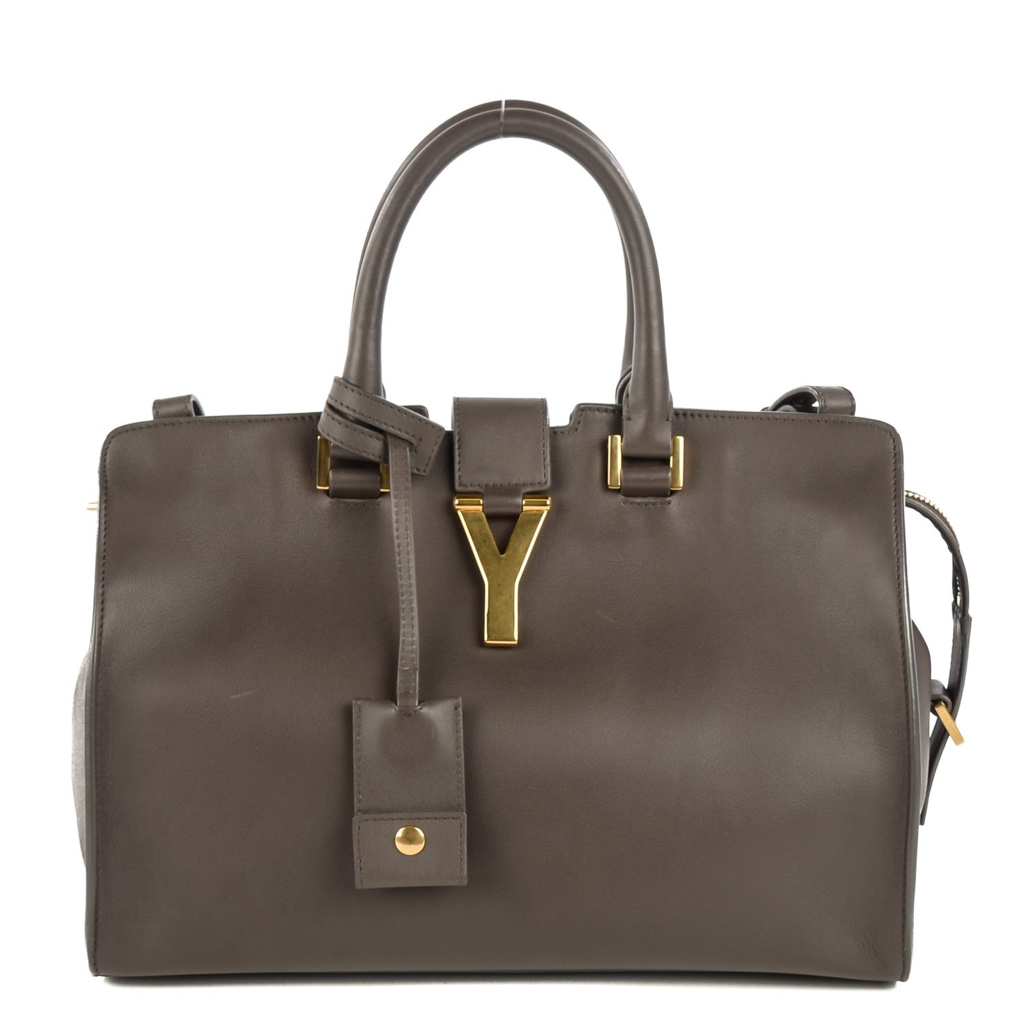Calfskin Small Classic Y Cabas Grey