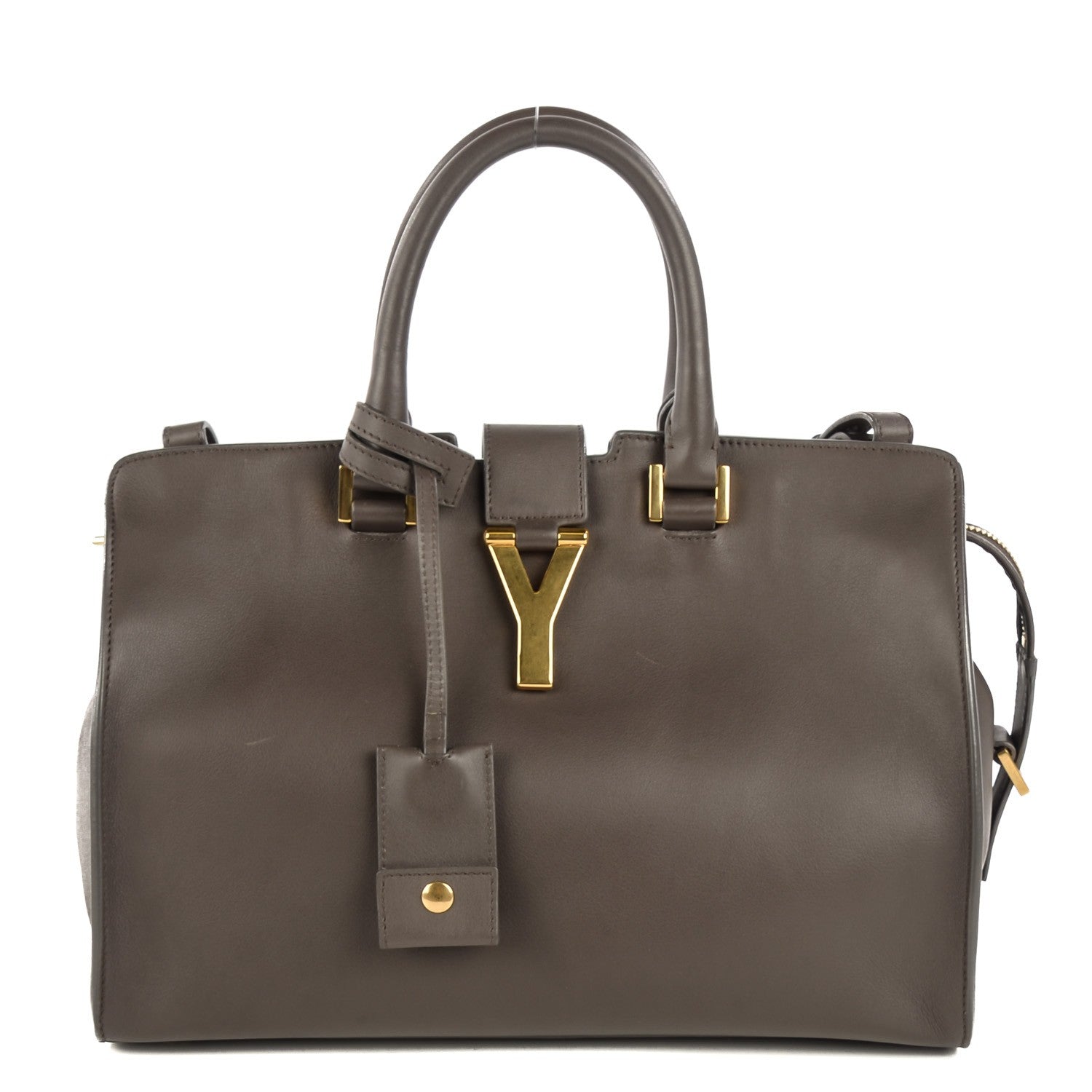 Saint Laurent Calfskin Small Classic Y Cabas Grey 1 of 9