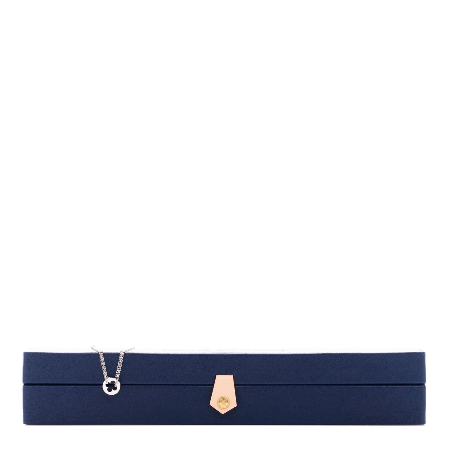 18K White Gold Empreinte Chain Bracelet