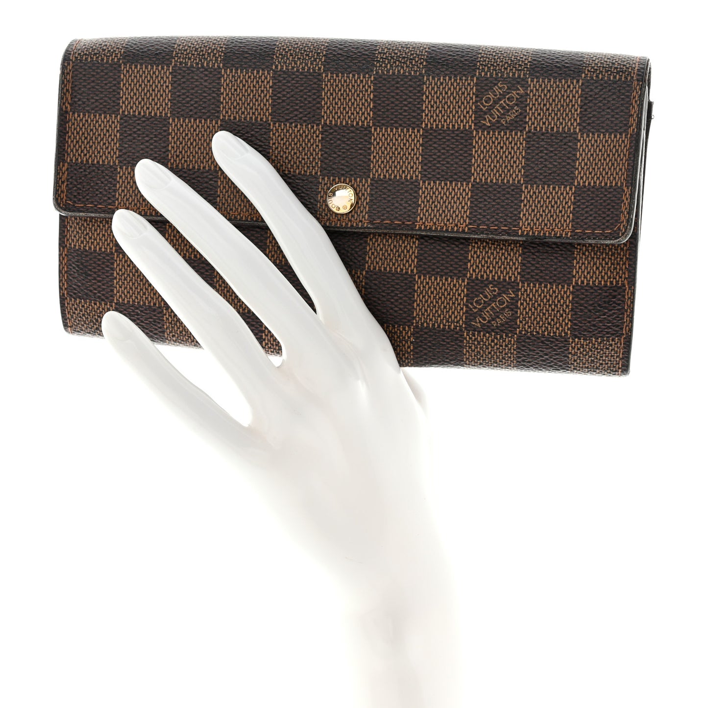 Damier Ebene Sarah Wallet