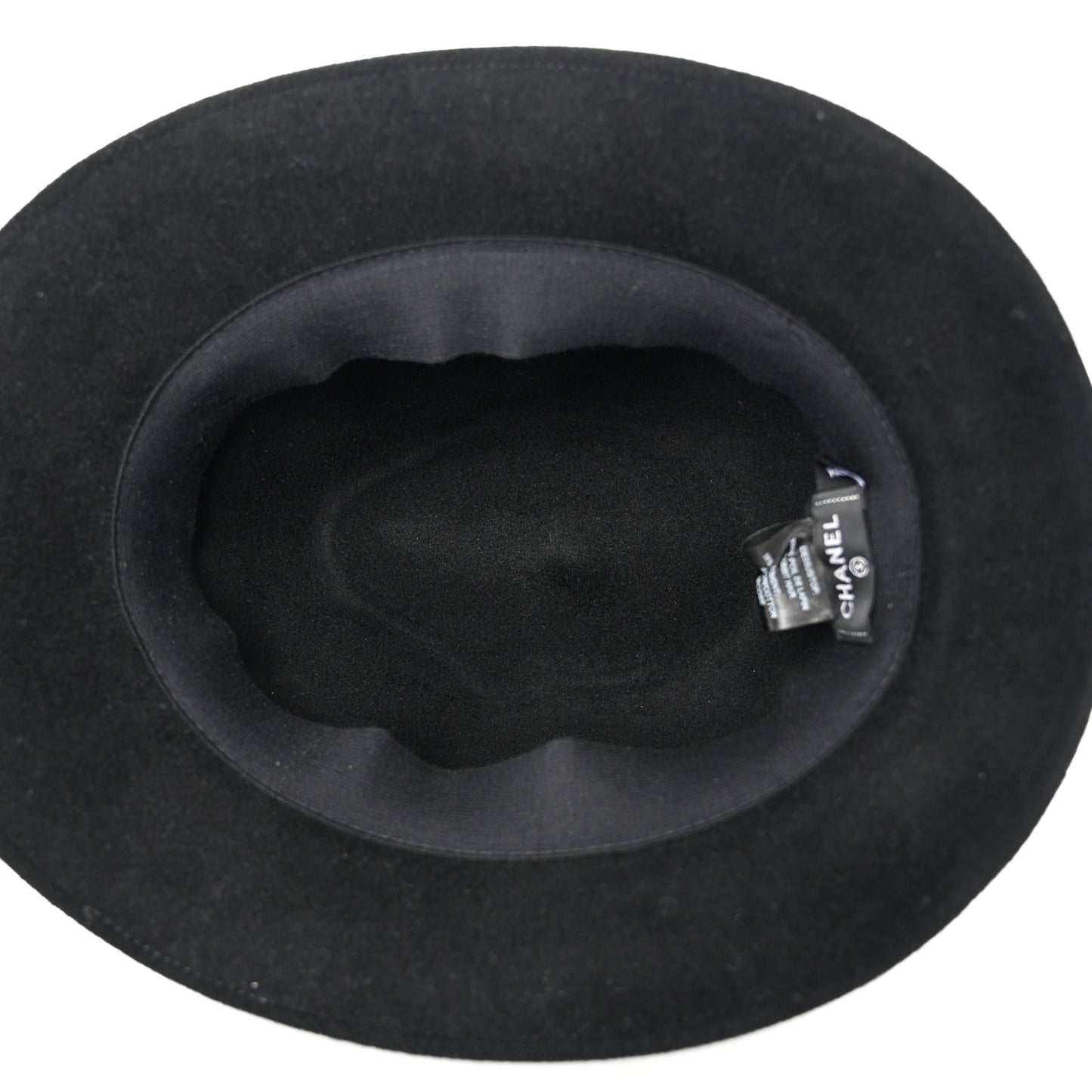 Felt Fedora Hat M Black
