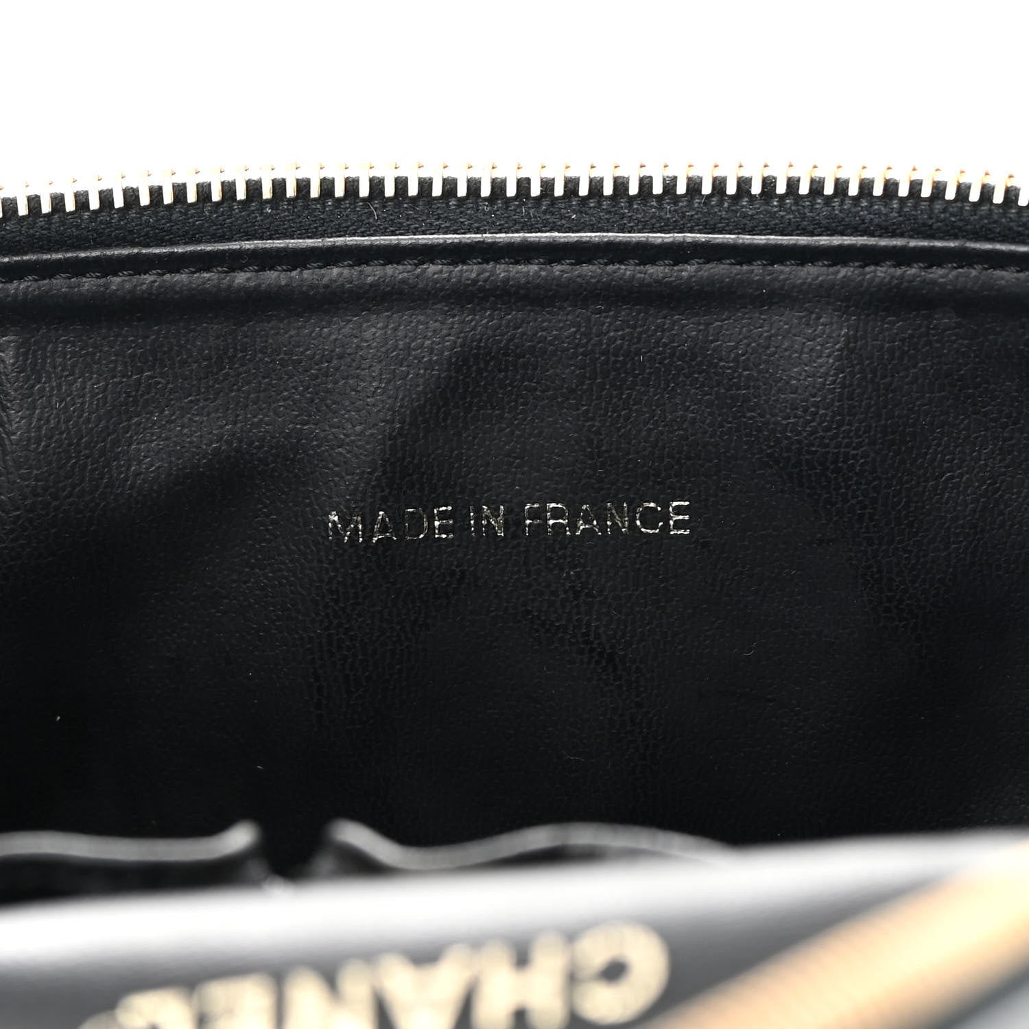 Chanel Caviar Vanity Cosmetic Case Black 7 of 11