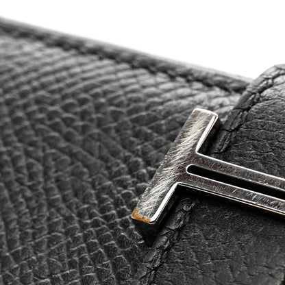 Hermes Epsom Bearn Gusset Wallet Black 8 of 8