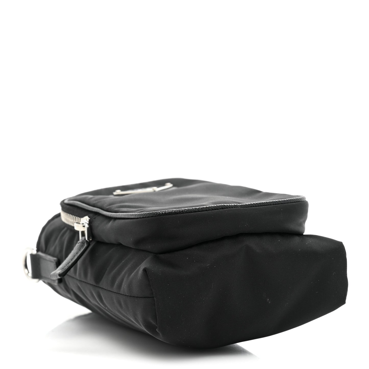 Tessuto Nylon Saffiano Phone Case Crossbody Black