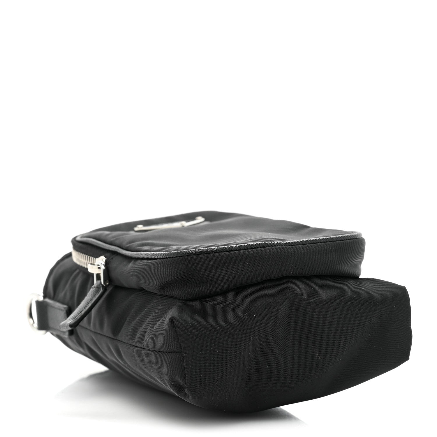 Prada Tessuto Nylon Saffiano Phone Case Crossbody Black 4 of 11