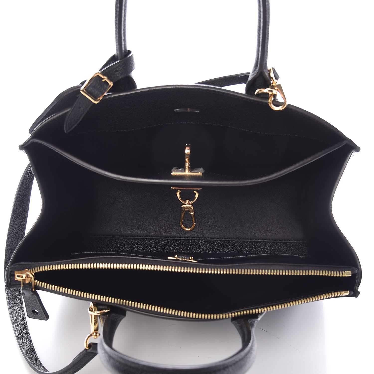 Louis Vuitton Taurillon City Steamer MM Black 5 of 11