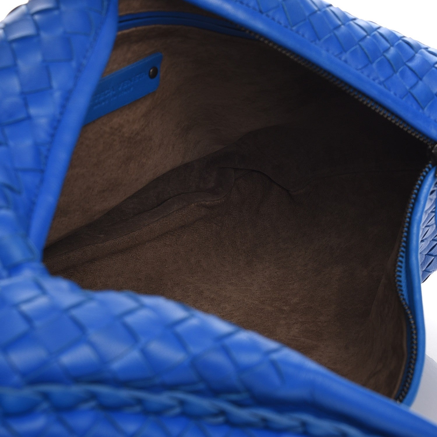 Bottega Veneta Nappa Intrecciato Large Veneta Hobo Signal Blue 6 of 9