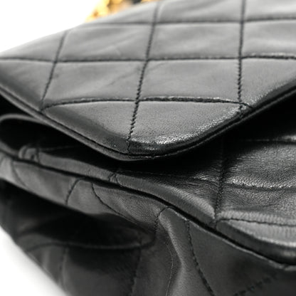 Chanel Lambskin Quilted Small Double Flap Black 14 of 18