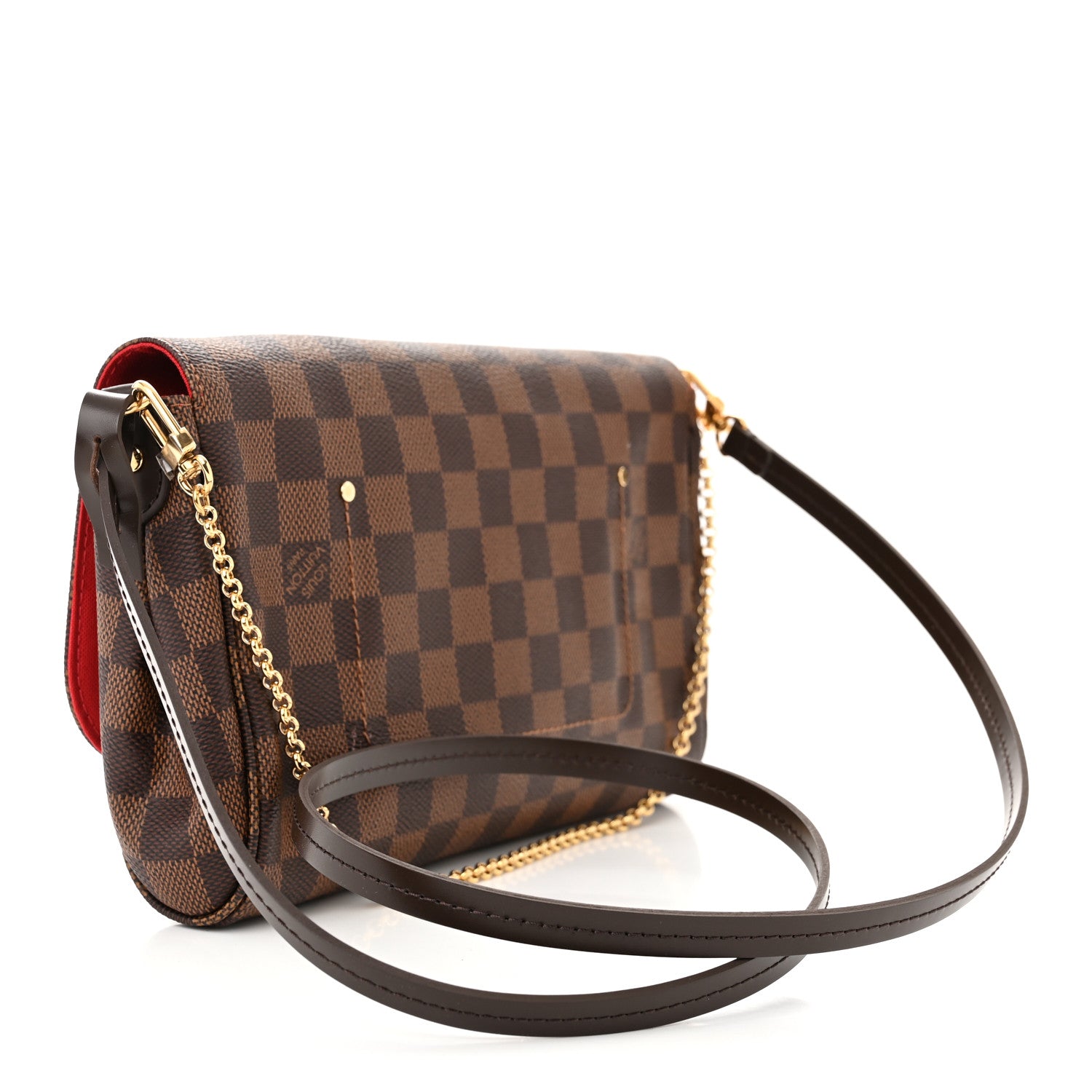 Louis Vuitton Damier Ebene Favorite MM 3 of 11