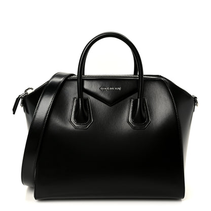 Givenchy Shiny Lord Calfskin Medium Antigona Black 1 of 10