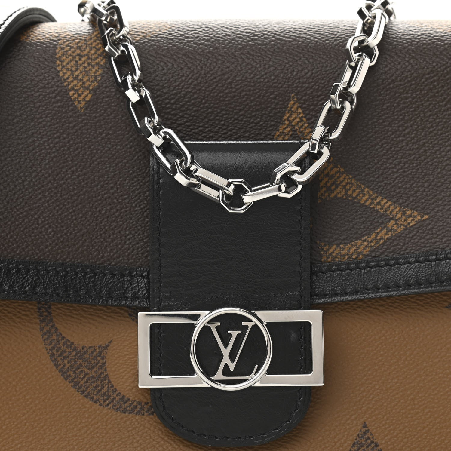 Louis Vuitton Reverse Monogram Giant Dauphine MM 7 of 9