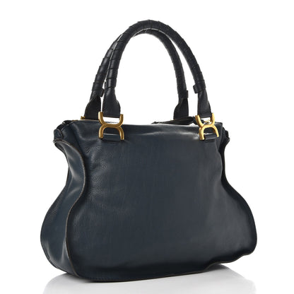 Chloe Calfskin Medium Marcie Satchel Teal 3 of 9