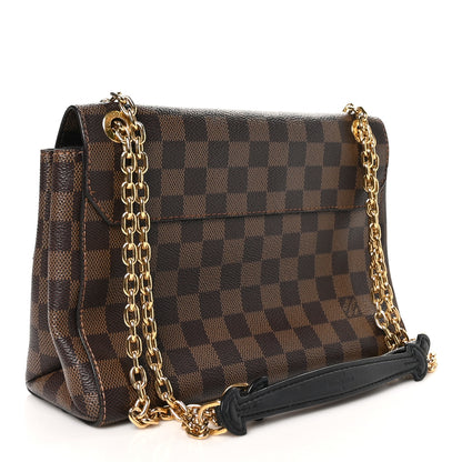 Louis Vuitton Damier Ebene Vavin PM Creme 3 of 9
