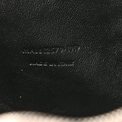 Saint Laurent Grain De Poudre Matelasse Monogram Mini Lou Camera Bag Marble Pink 7 of 10