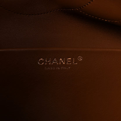 Chanel Suede Calfskin Small Souplissimo Maxi Flap Camel 6 of 10