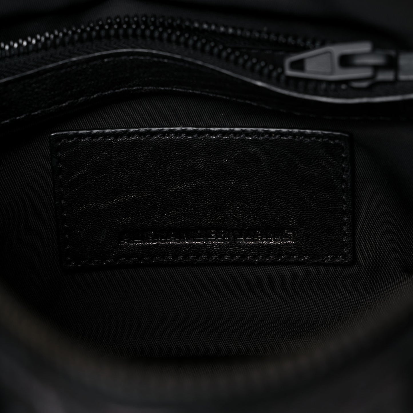 Pebbled Lambskin Mini Rockie Black Matte Black Hardware