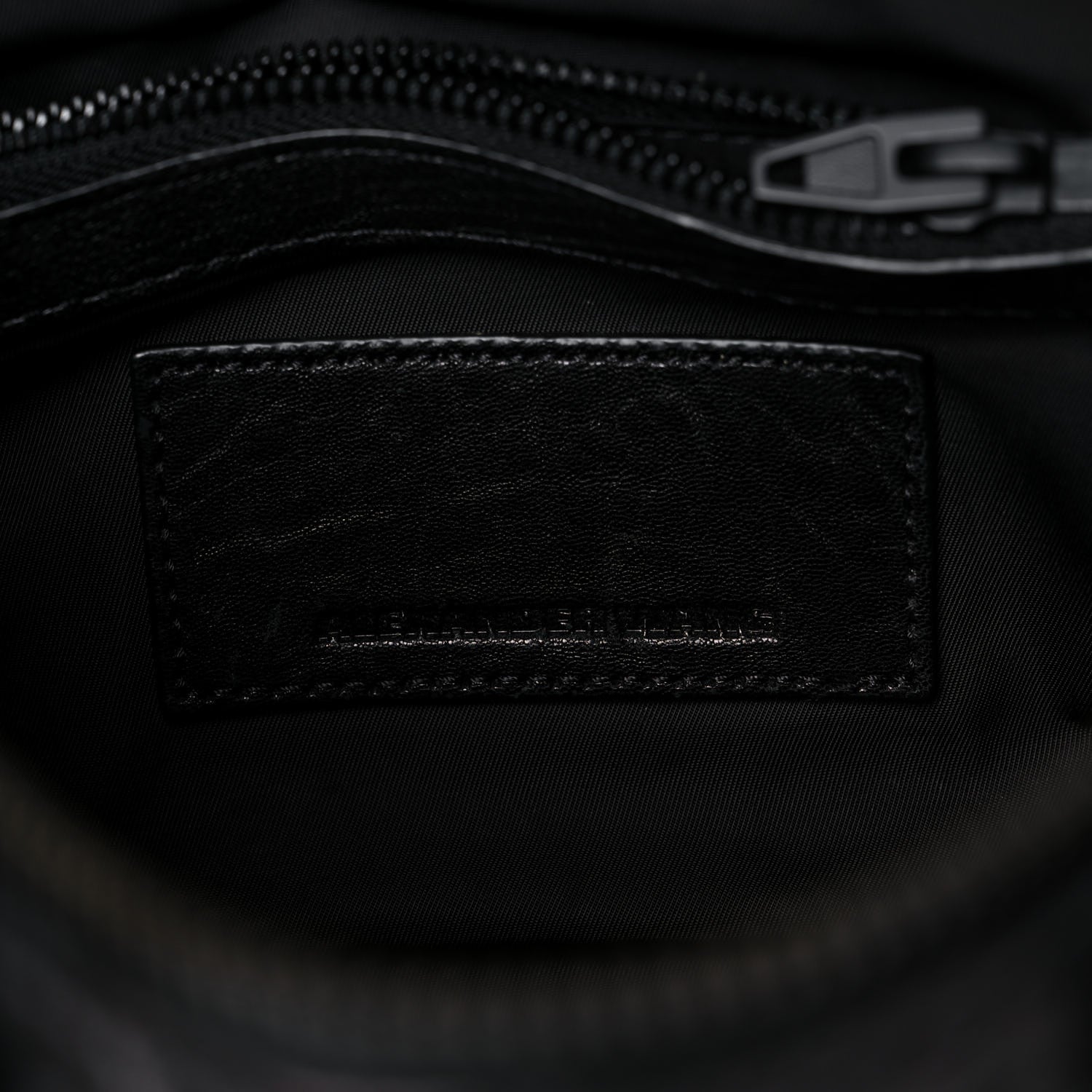 Alexander Wang Pebbled Lambskin Mini Rockie Black Matte Black Hardware 6 of 17
