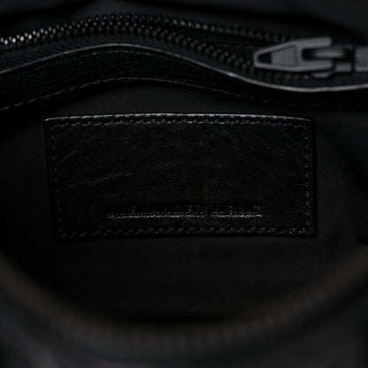 Alexander Wang Pebbled Lambskin Mini Rockie Black Matte Black Hardware 6 of 17