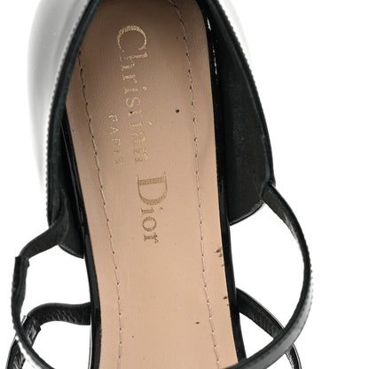 Christian Dior Patent La Parisienne Dior Pumps 39.5 Black 10 of 12