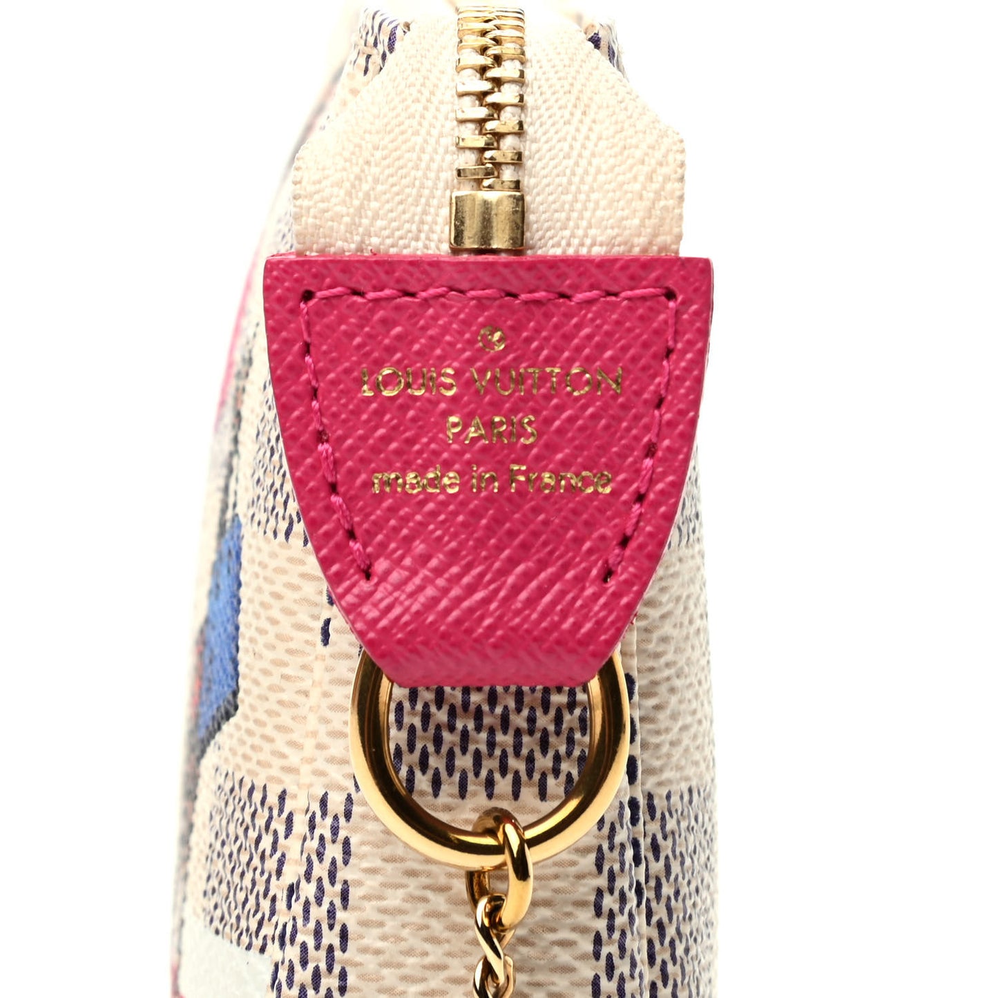 Damier Azur 2017 Christmas Animation Mini Pochette Accessories