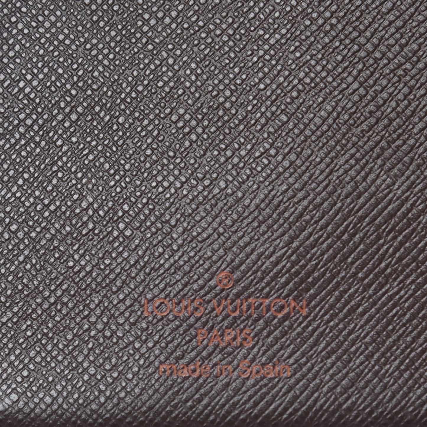 Damier Ebene Pocket Agenda Cover