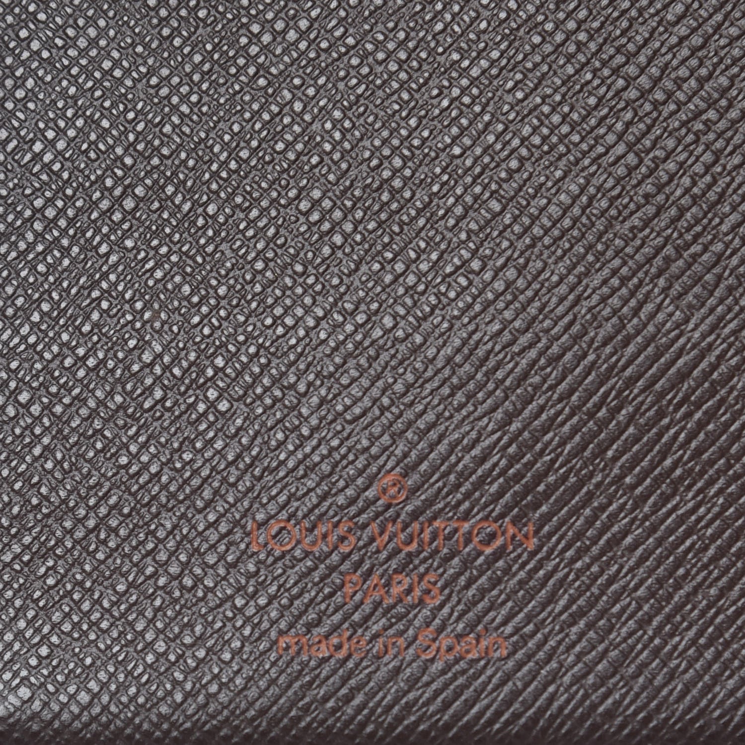 Louis Vuitton Damier Ebene Pocket Agenda Cover 6 of 8