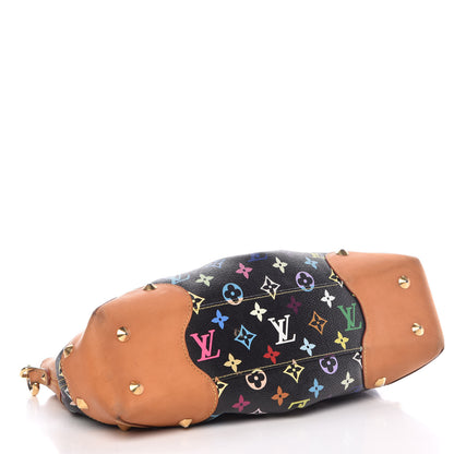 Louis Vuitton Monogram Multicolor Judy MM Black 4 of 15