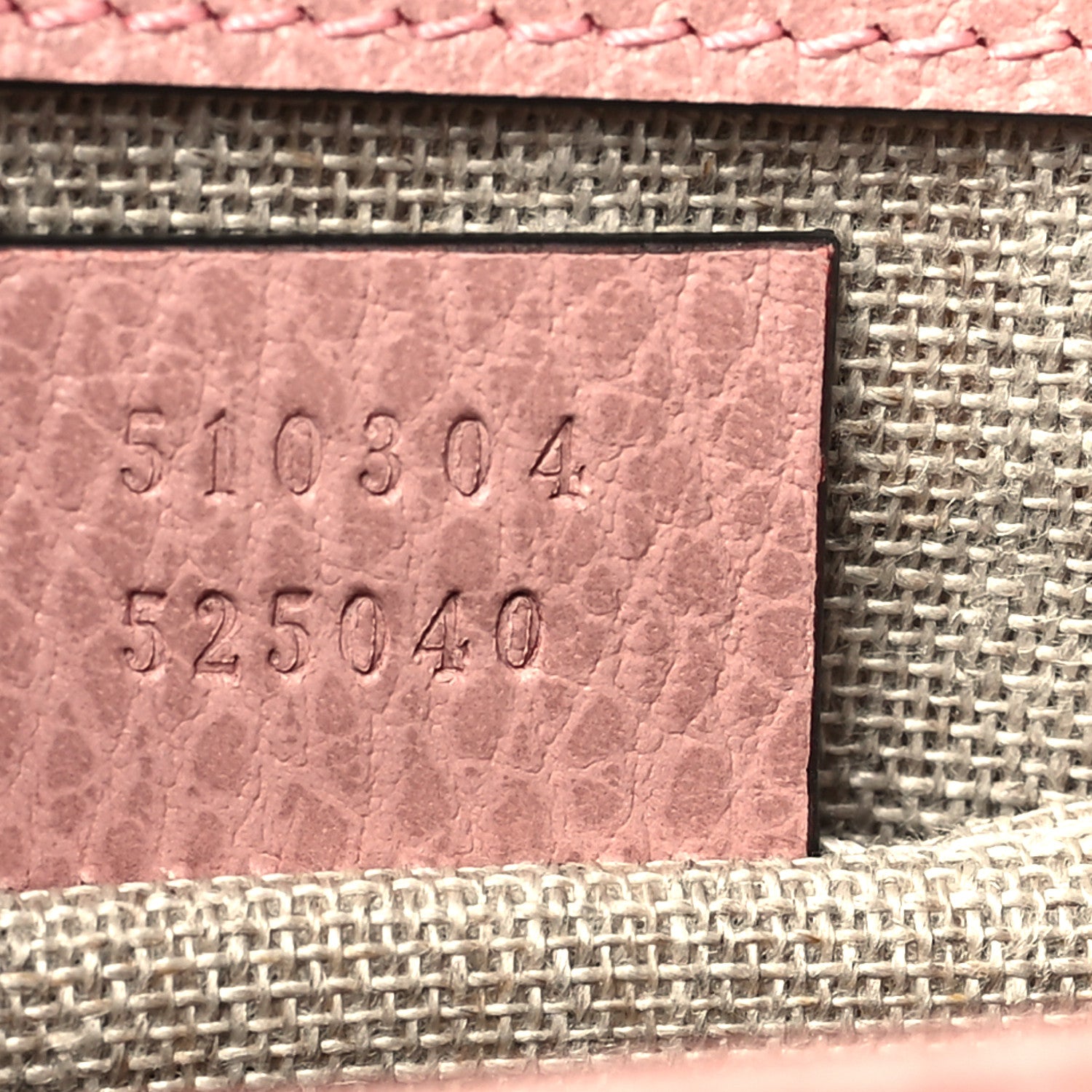 Gucci Dollar Calfskin Small Interlocking G Shoulder Bag Soft Pink 7 of 10