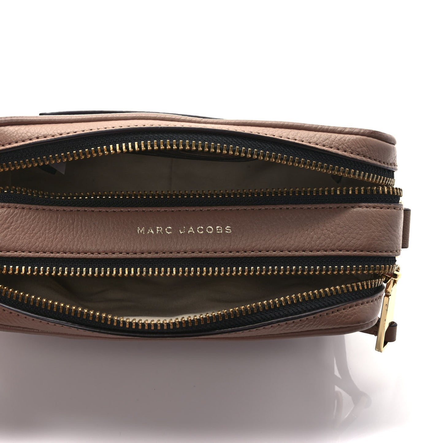Calfskin Quilted The Moto Shot 21 Bag Dusty Beige