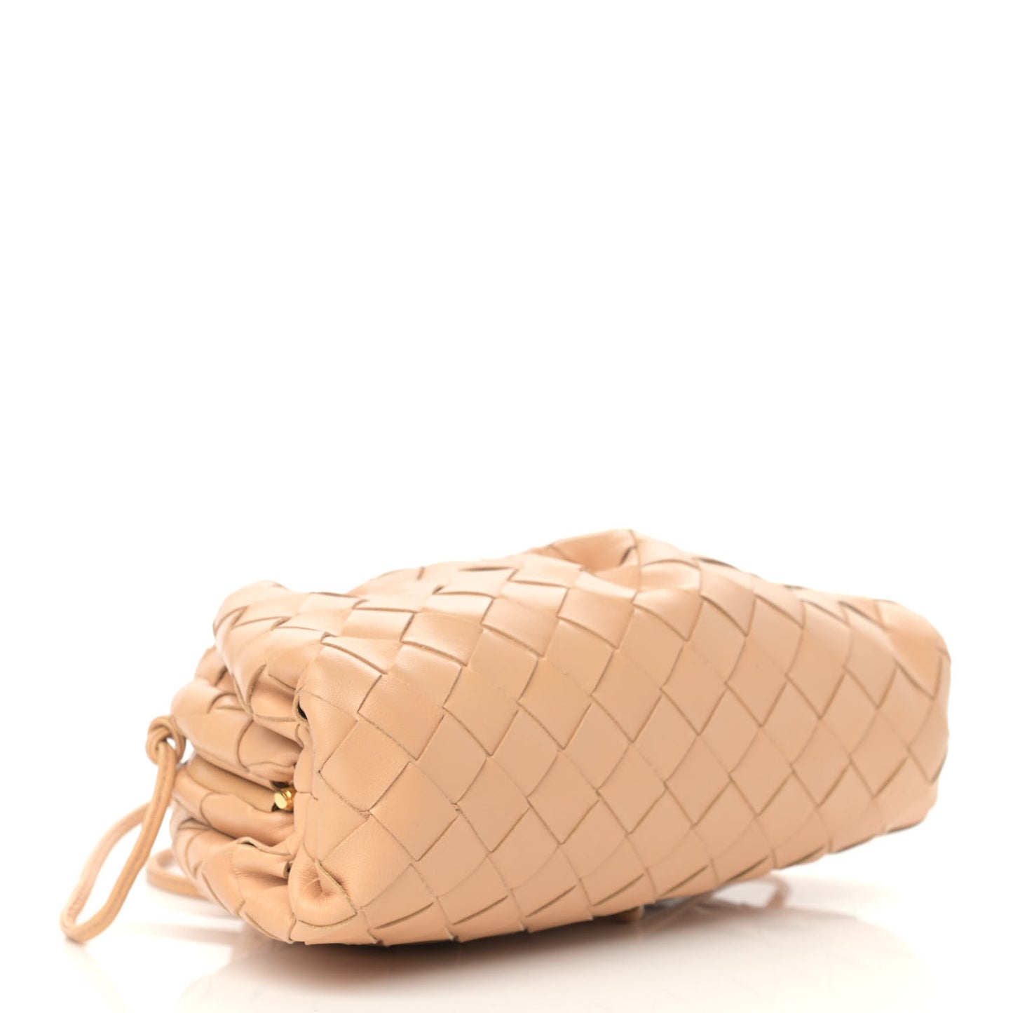 Nappa Intrecciato The Mini Pouch Almond