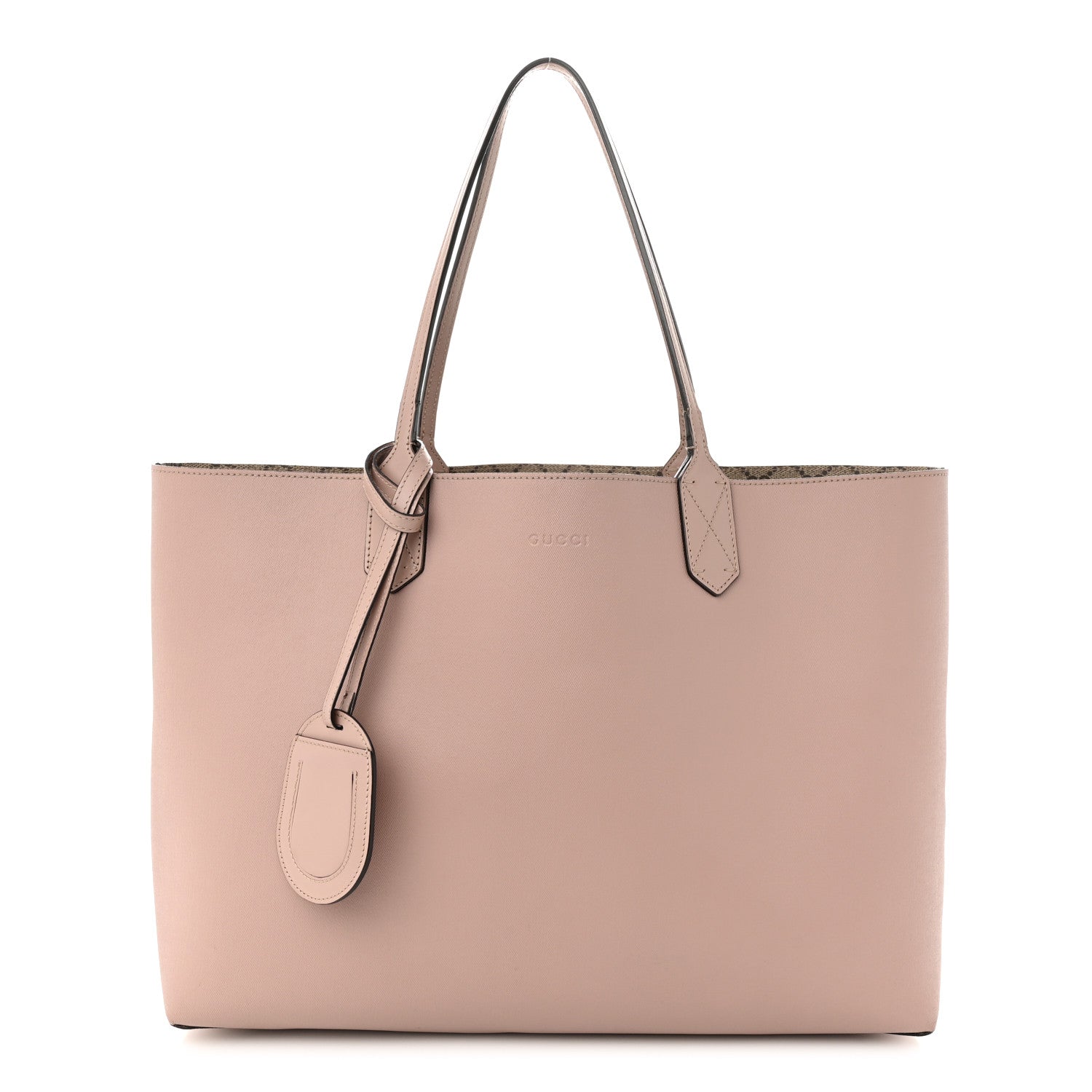 Gucci GG Supreme Monogram Medium Reversible Tote Beige Dark Cipria 3 of 18