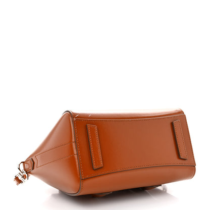 Givenchy Box Calfskin Mini Lock Antigona Shoulder Bag Beige Chestnut 4 of 11