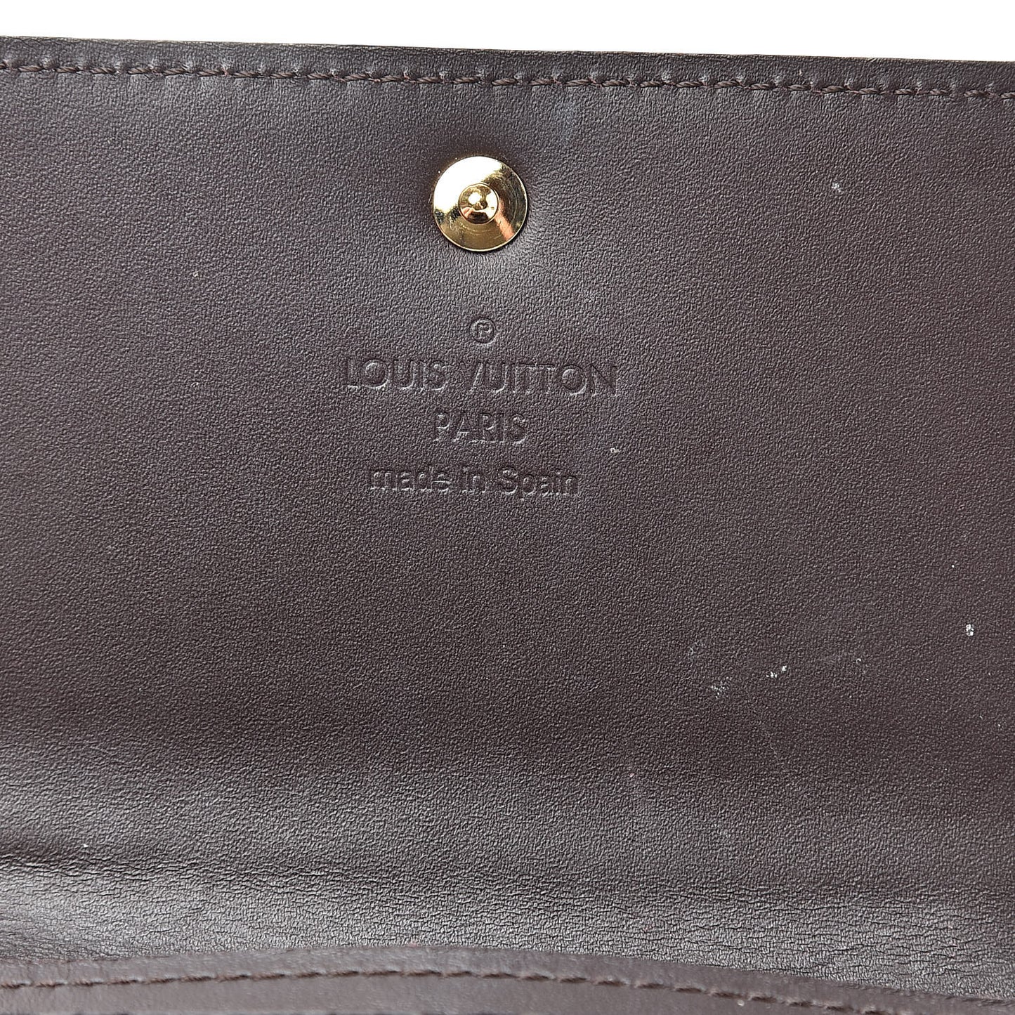 Vernis Business Card Holder Amarante