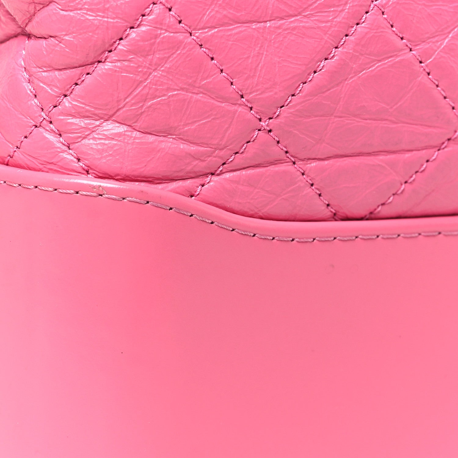 Chanel Aged Calfskin Quilted New Medium Gabrielle Hobo Pink 10 of 10