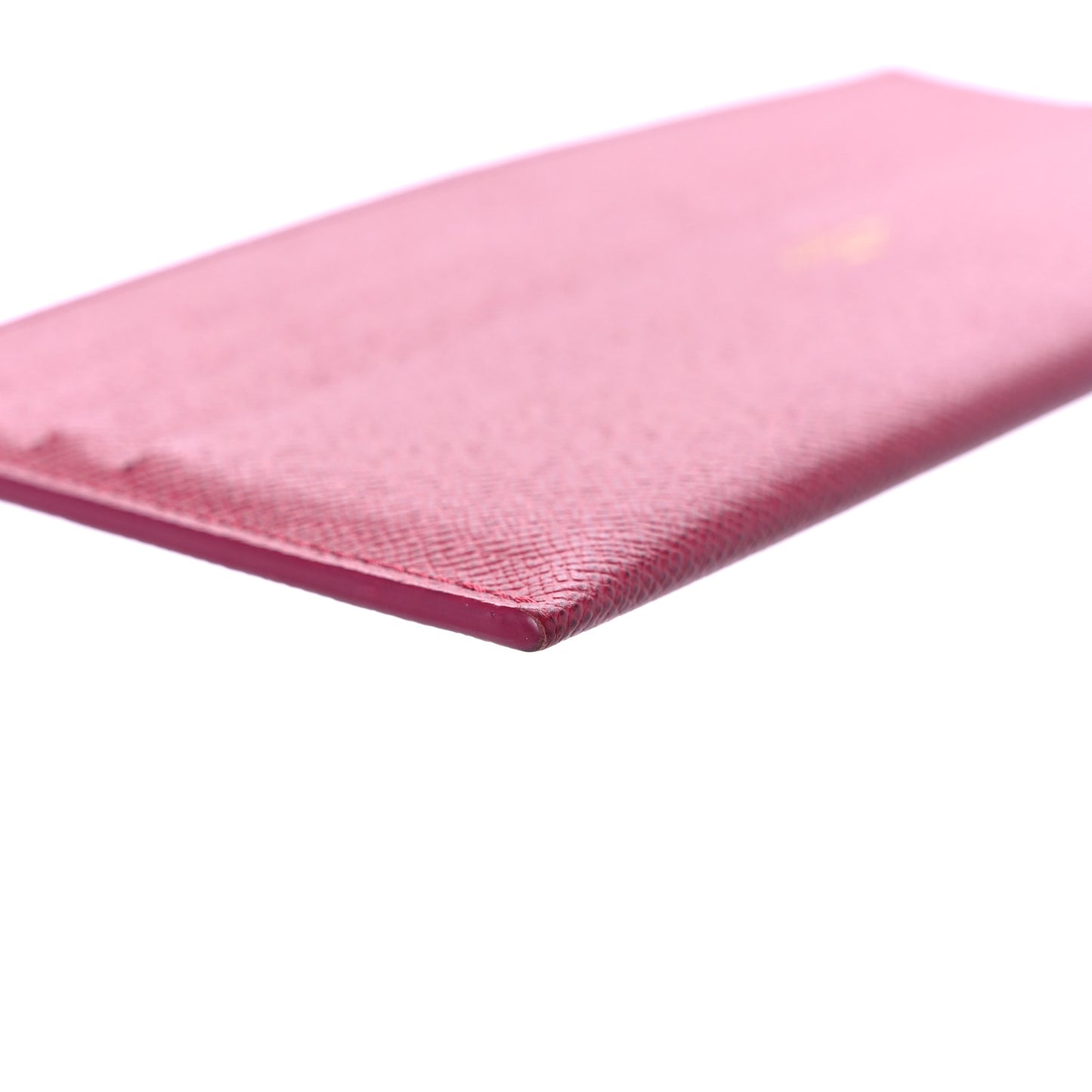 Calfskin Felicie Card Holder Insert Fuchsia