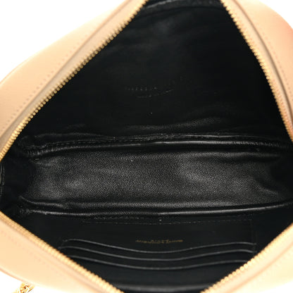 Saint Laurent Grain De Poudre Matelasse Monogram Mini Lou Camera Bag New Powder 5 of 12