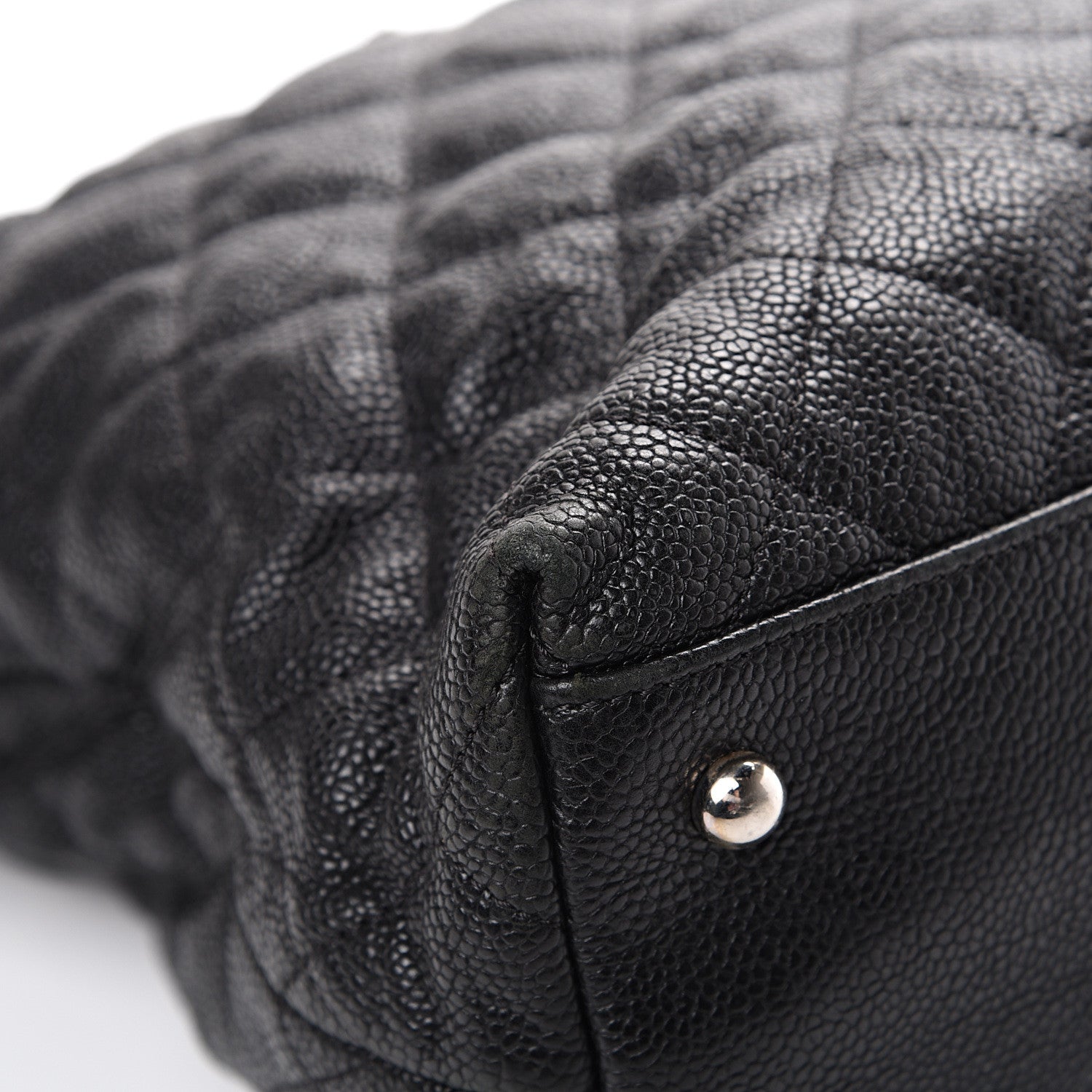 Chanel Caviar Quilted French Riviera Shouler Bag Black 8 of 14
