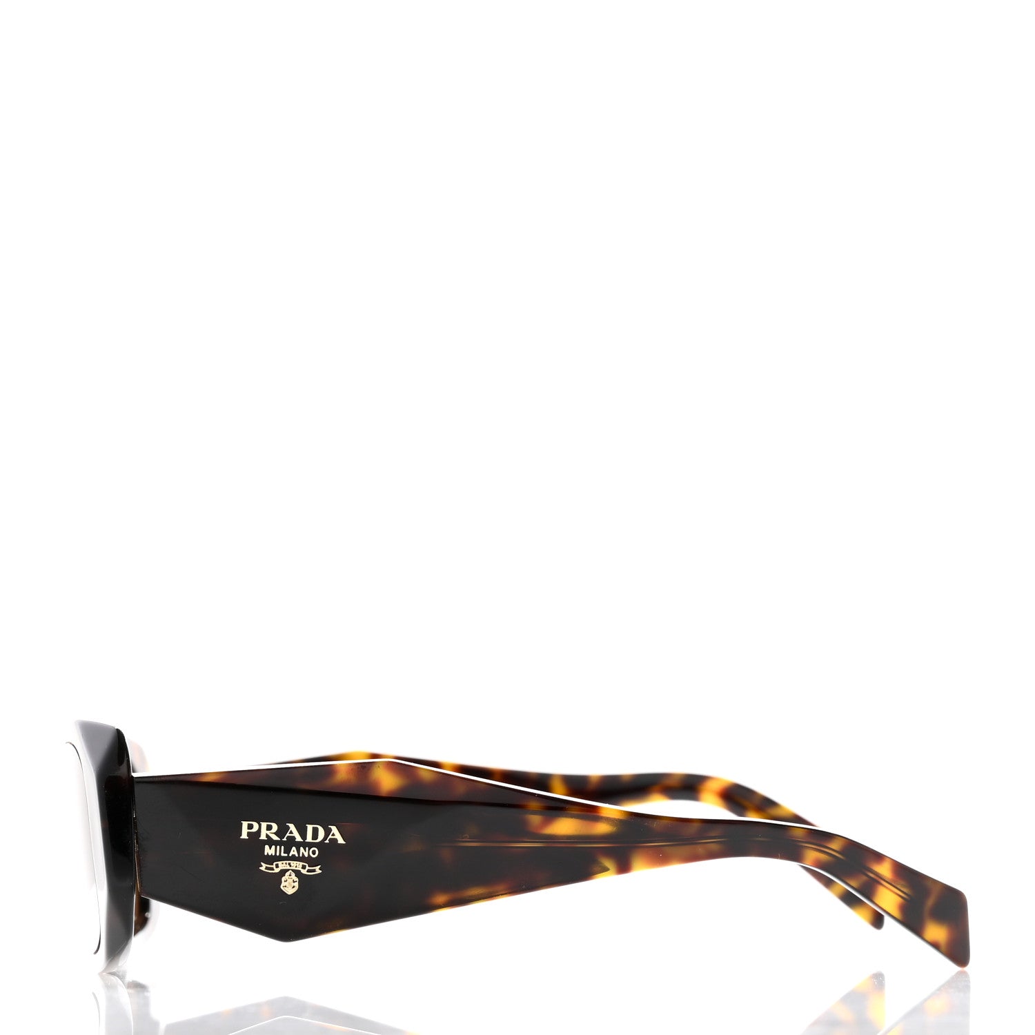 Prada Acetate Symbole Sunglasses SPR 17W Havana 3 of 11