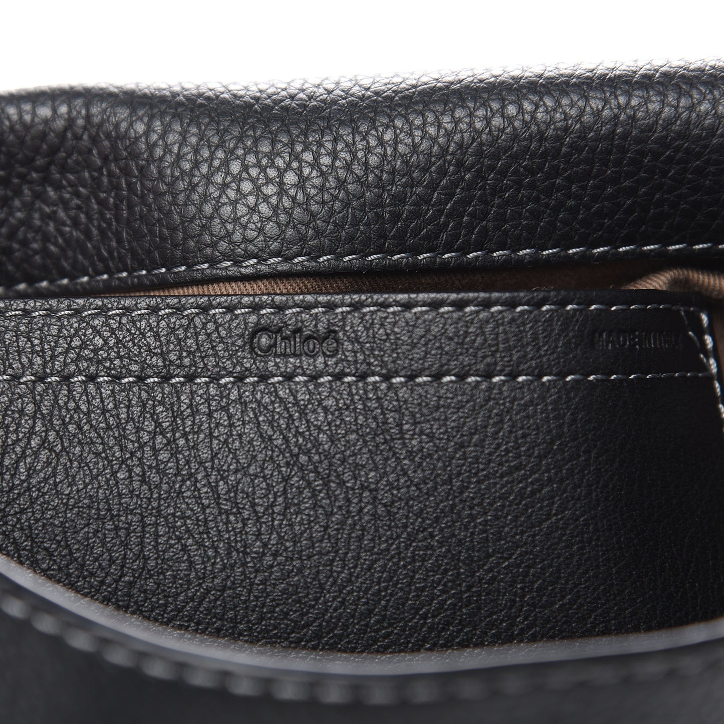 Calfskin Medium Marcie Round Crossbody Bag Black