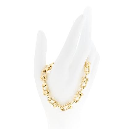 Tiffany 18K Yellow Gold Medium HardWear Link Bracelet 2 of 5
